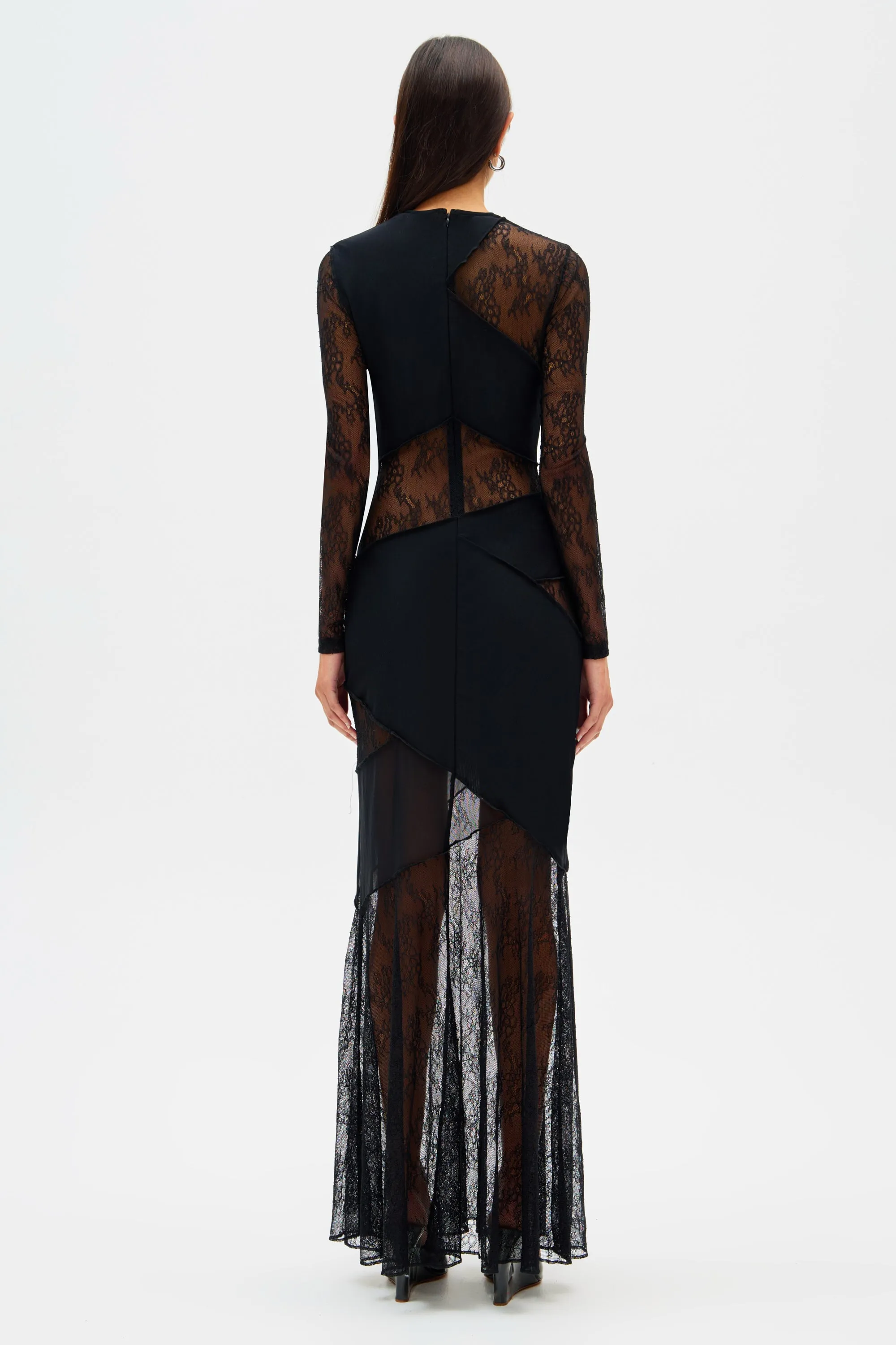 INNIKA LACE MAXI DRESS