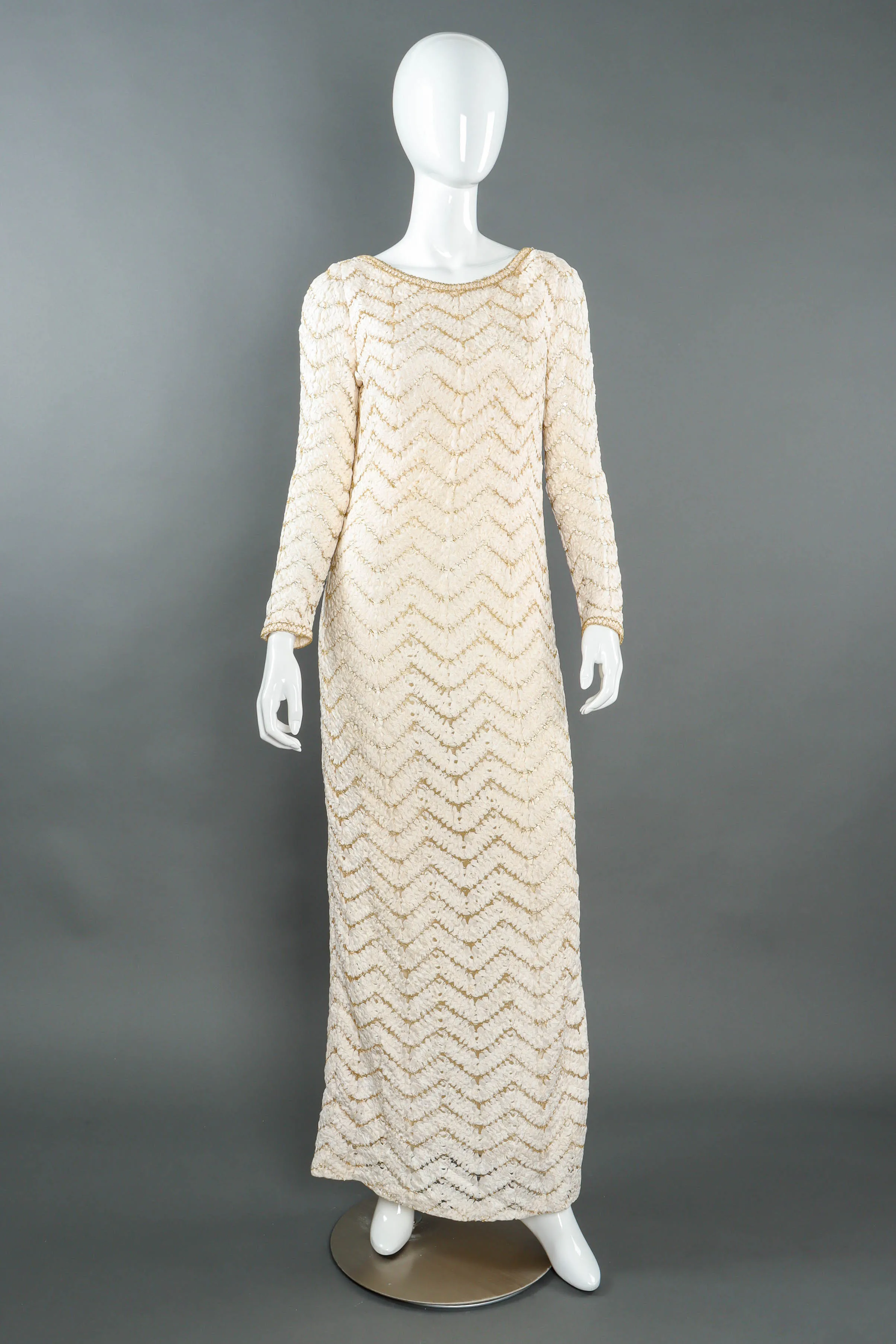 Intertwined Origami Dress