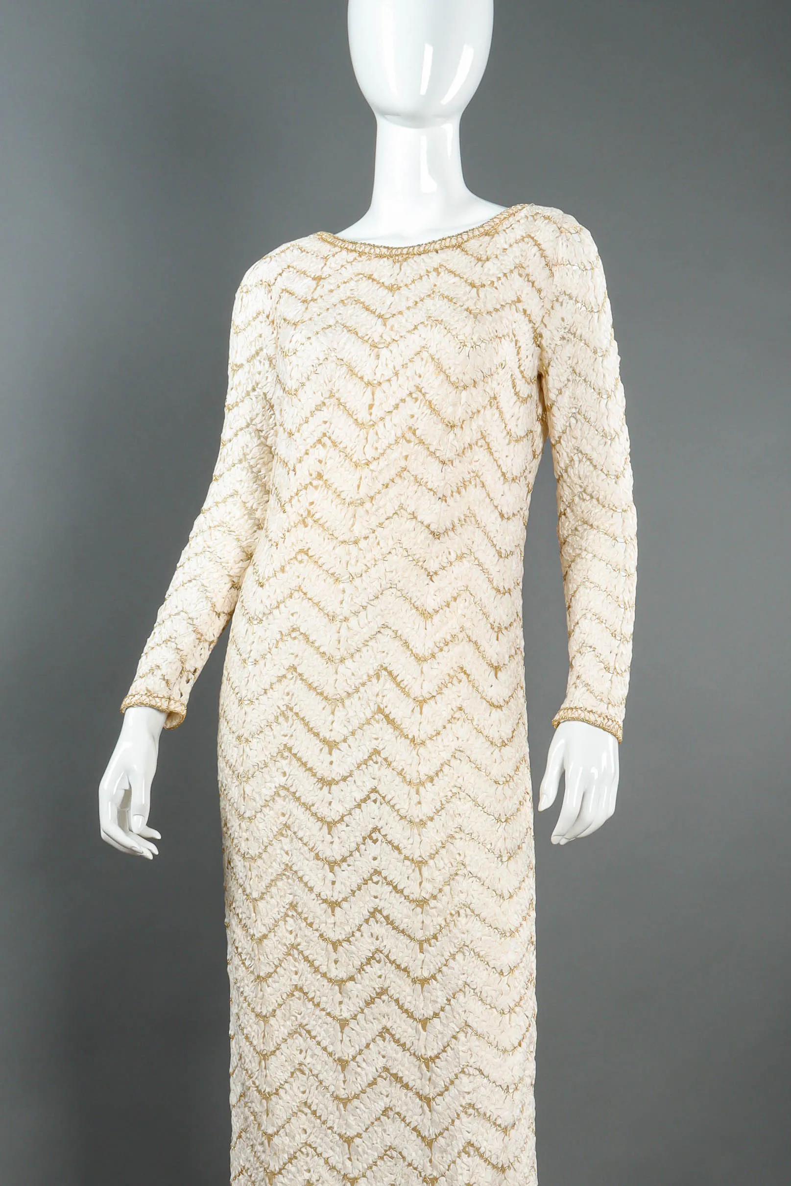 Intertwined Origami Dress