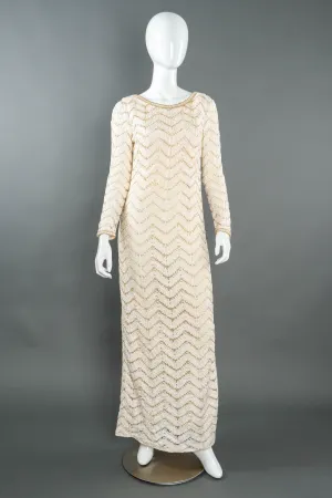 Intertwined Origami Dress