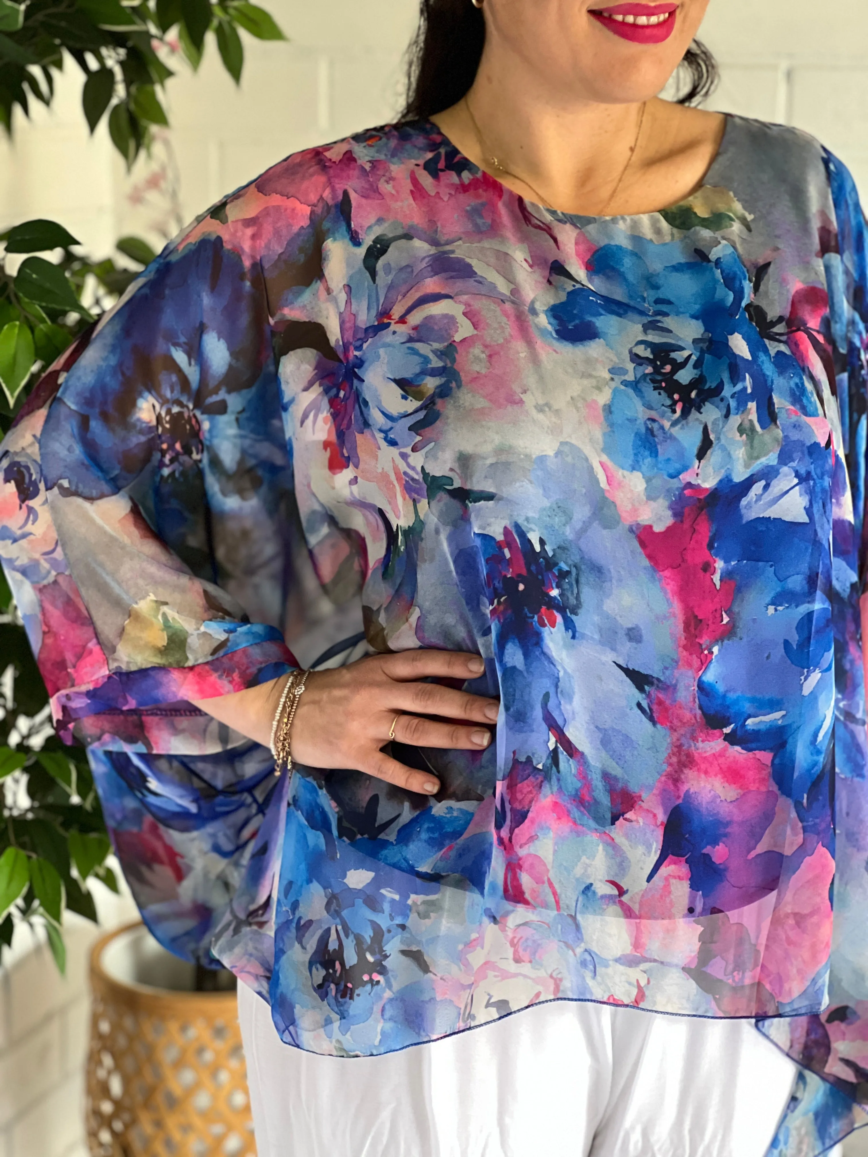 Ira Royal Ink Top
