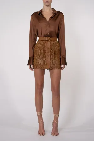 Kaiden Skirt in Honey
