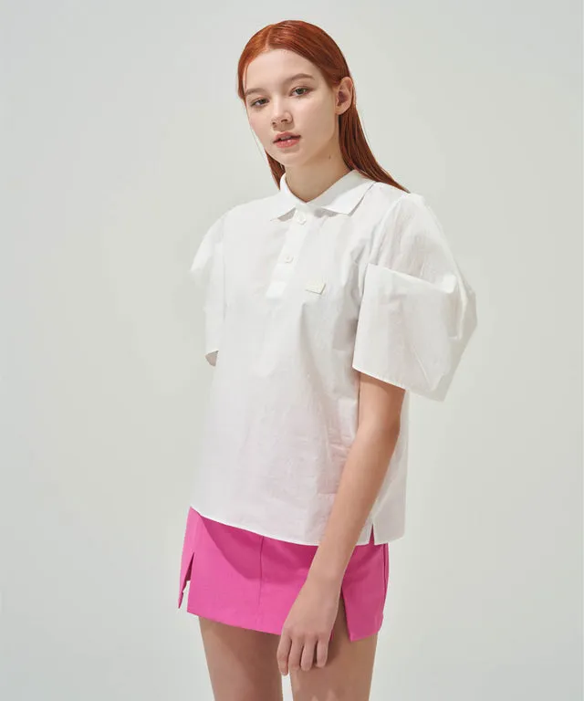 KANDINI Slit Mini Skirt - Pink