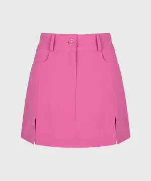 KANDINI Slit Mini Skirt - Pink