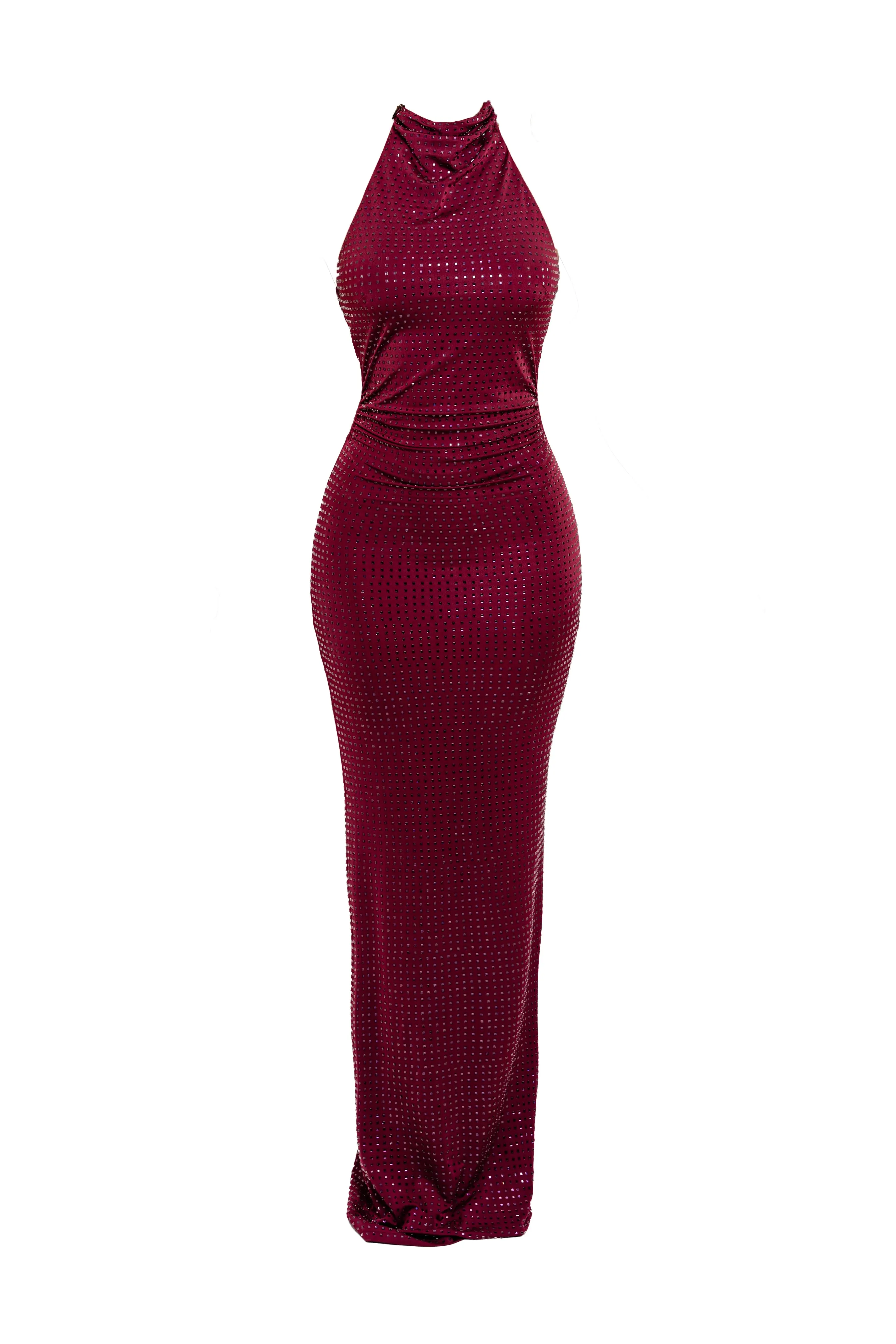 Kiana Wine Dress
