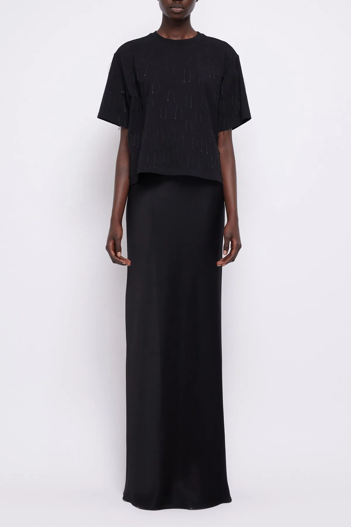 Kiri Maxi Skirt in Black