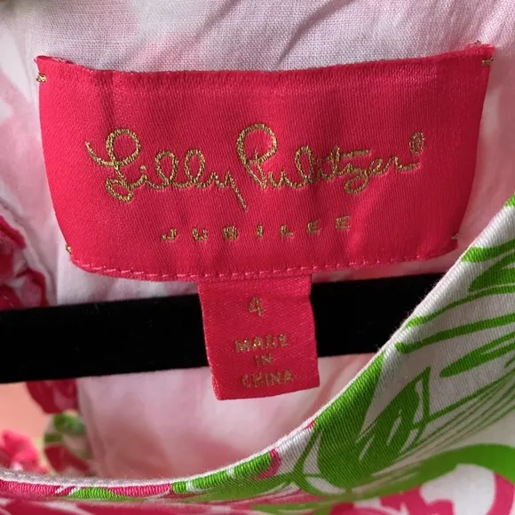 Lilly Pulitzer Jubilee Zinnia Print Shift Dress