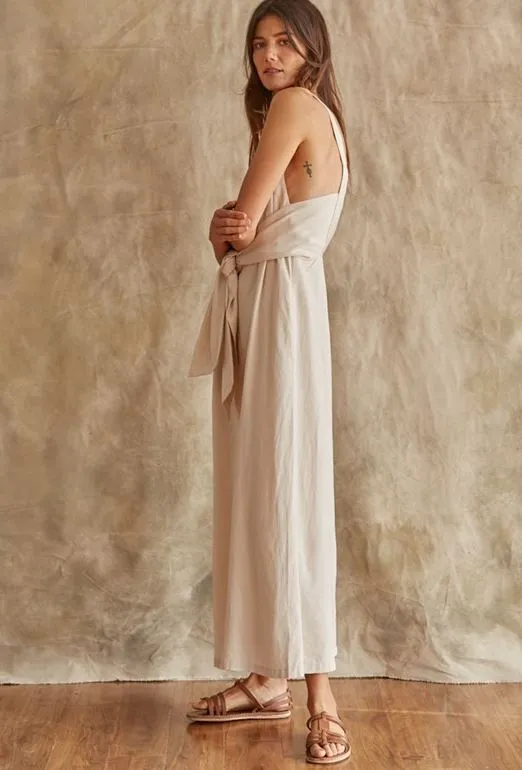 Linen Maxi Dress