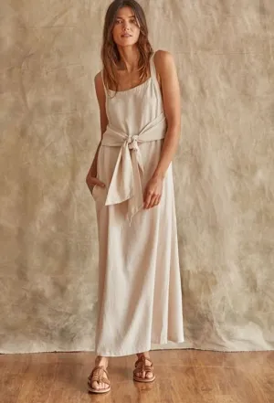 Linen Maxi Dress