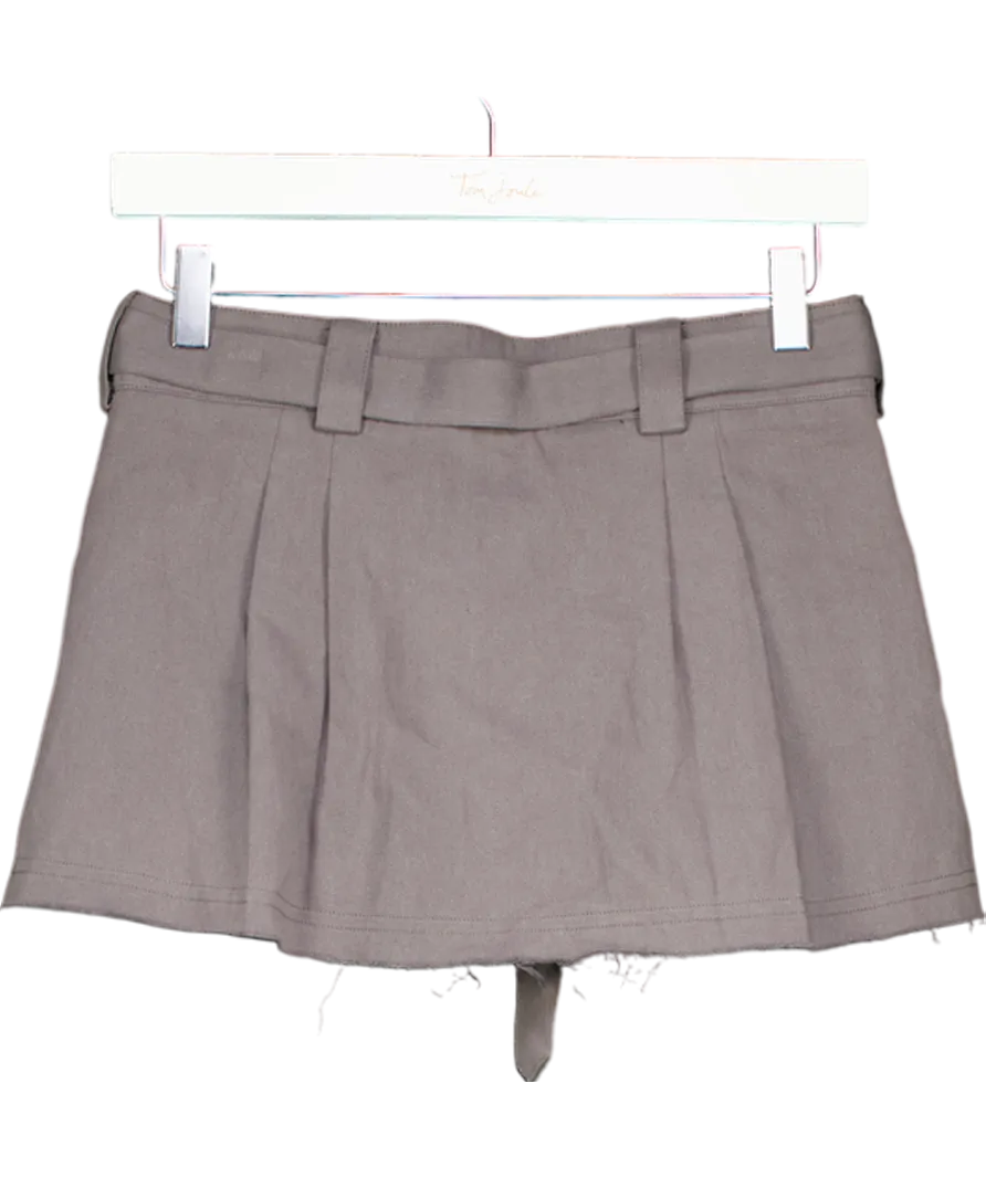 Lioness - Elle Mini Skirt In Grey UK 4