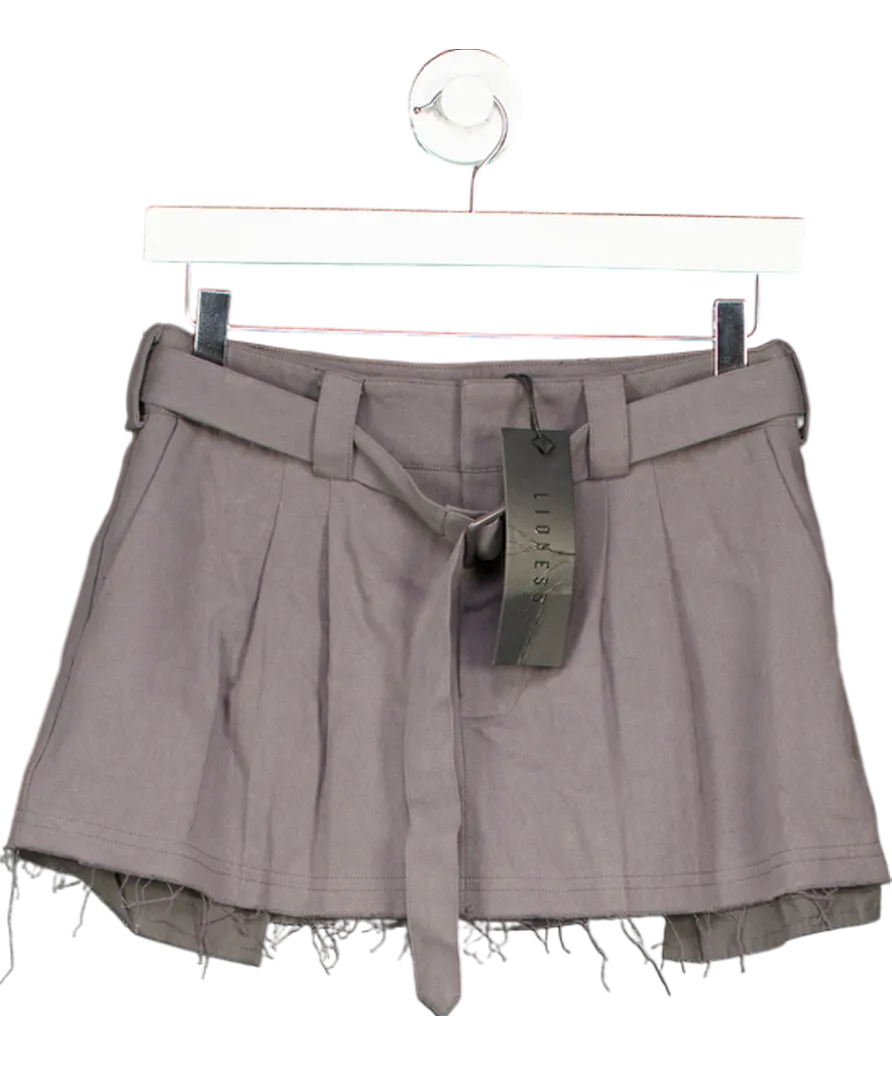 Lioness - Elle Mini Skirt In Grey UK 4