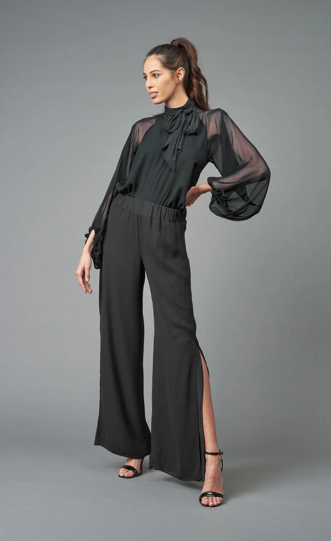 Lola & Sophie Bow-Neck Blouse