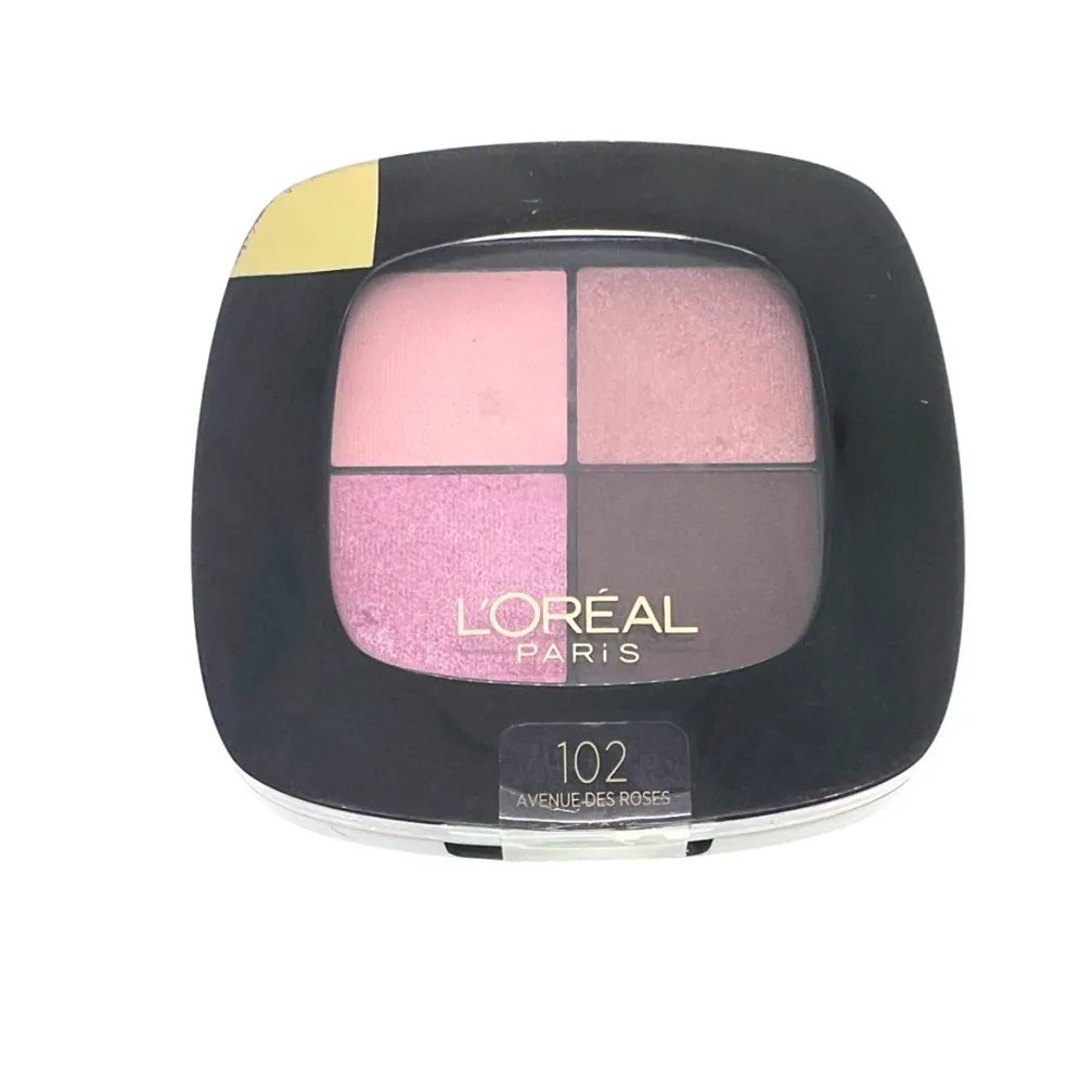 L'Oreal Paris Colour Riche Pocket Palette Eye Shadow, Avenue Des Roses 102