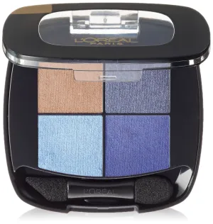 L'Oreal Paris Colour Riche Pocket Palette Eye Shadow, Bleu Nuit 108