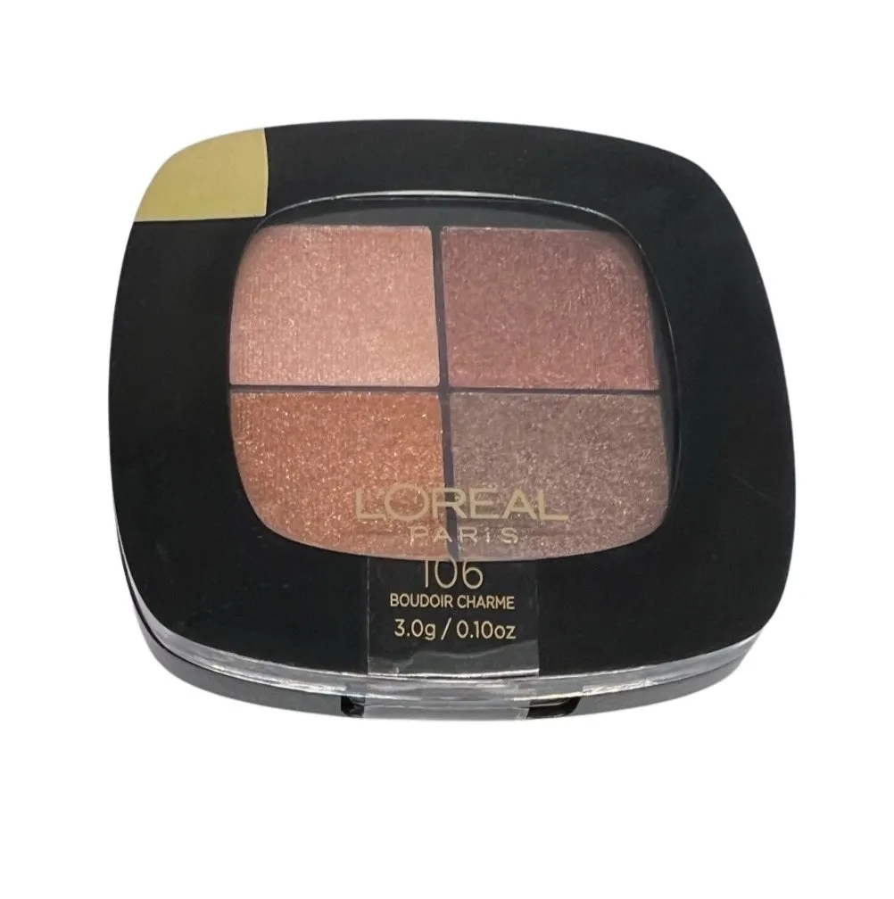L'Oreal Paris Colour Riche Pocket Palette Eye Shadow, Boudoir Charme 106
