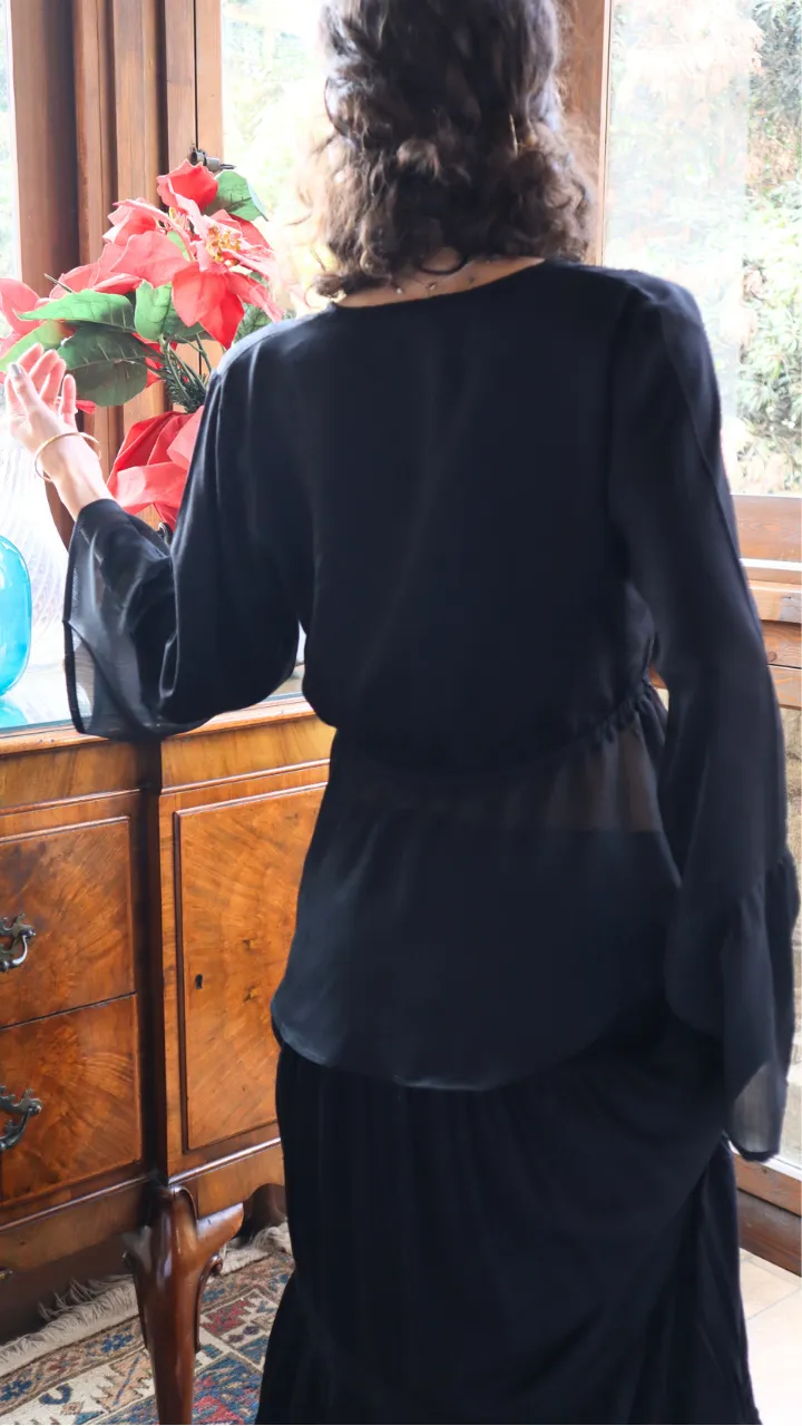 Lucky Lola Top in Black