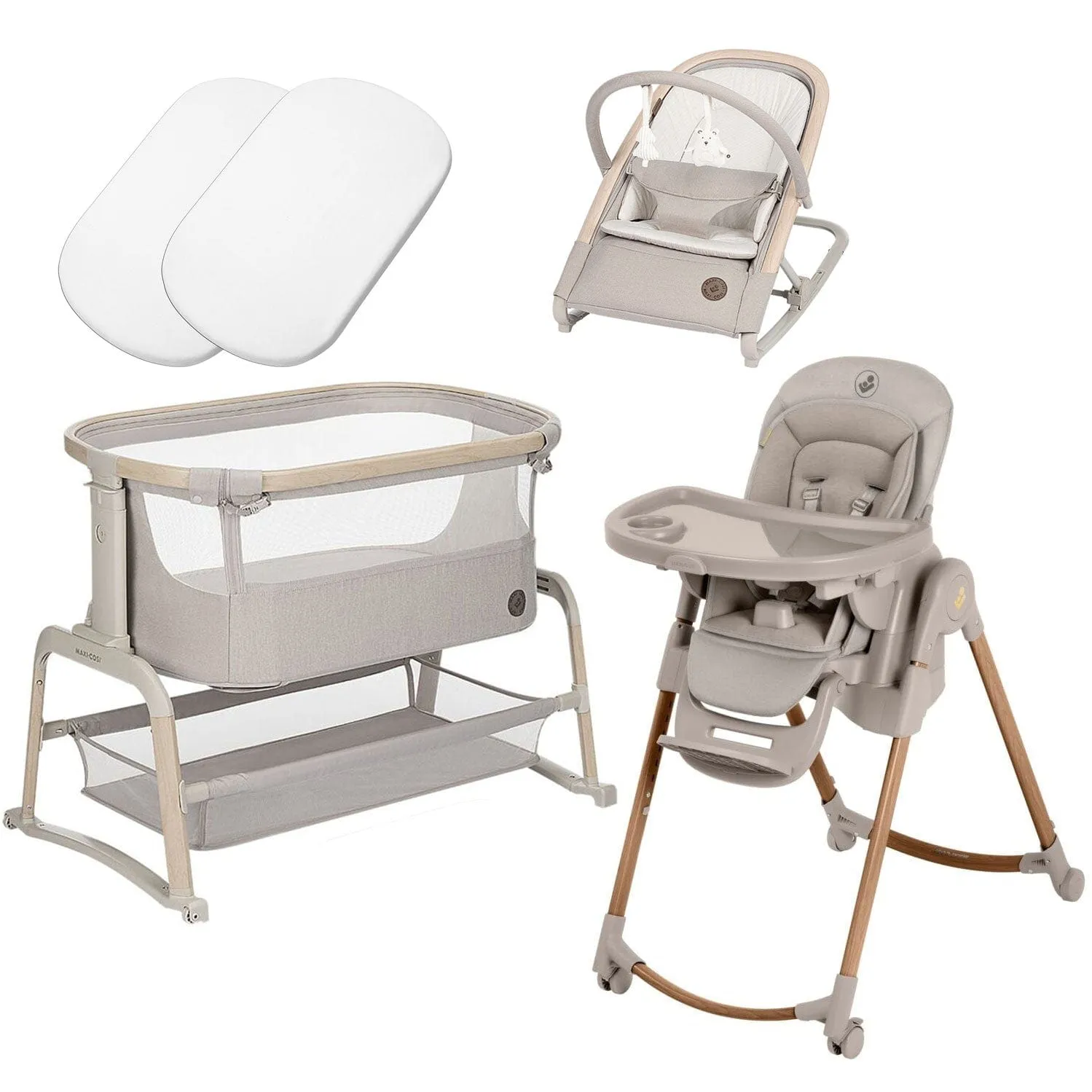 Maxi-Cosi Home Complete Bundle - Classic Beige