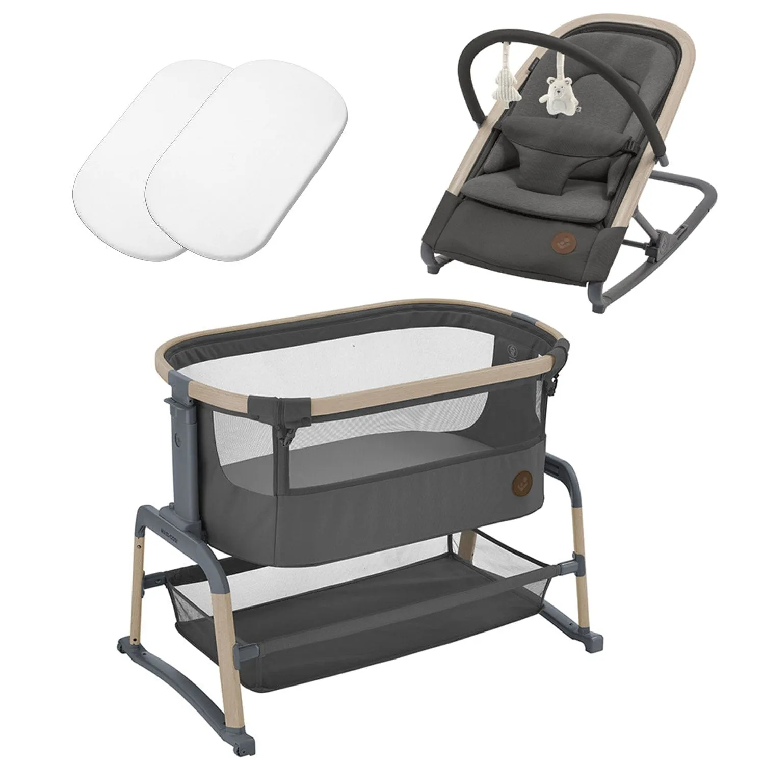 Maxi-Cosi Home Essential Bundle in Beyond Graphite
