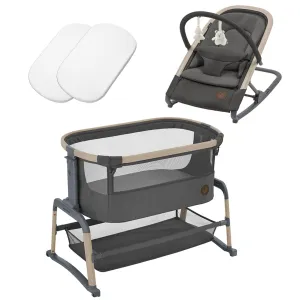 Maxi-Cosi Home Essential Bundle in Beyond Graphite