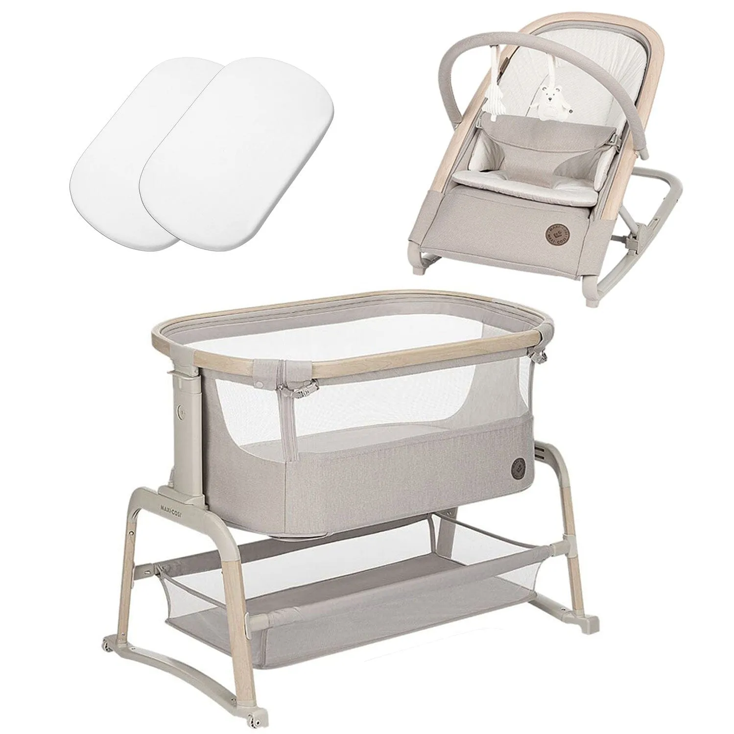 Maxi-Cosi Home Essential Bundle in Classic Beige