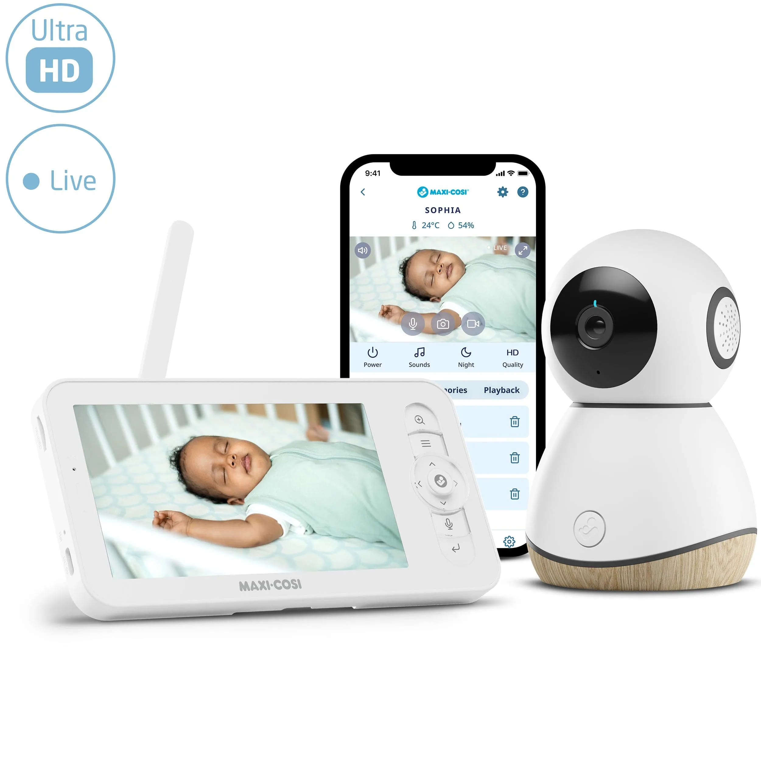 Maxi-Cosi Home Ultimate Sleep Bundle - Beyond Graphite