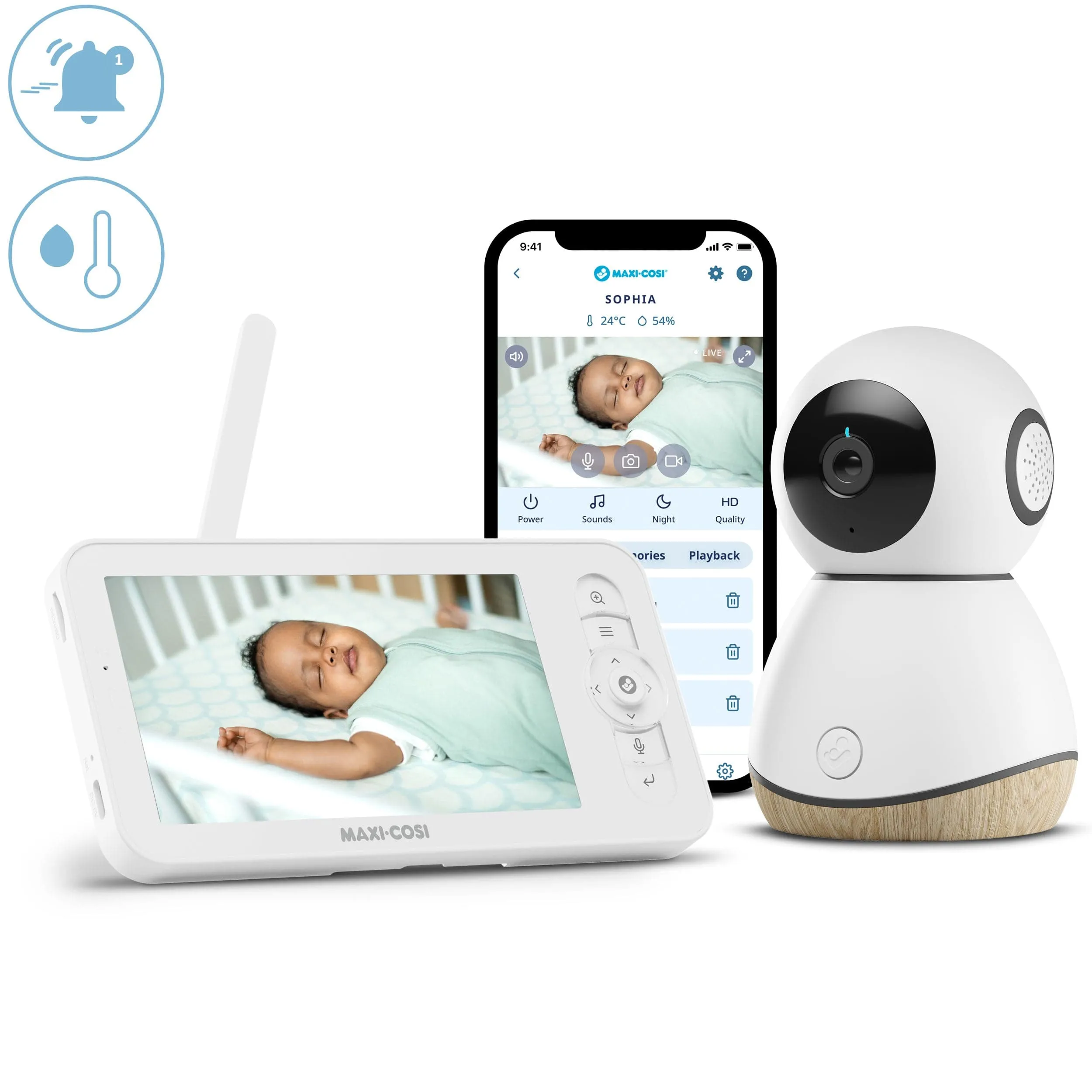 Maxi-Cosi Home Ultimate Sleep Bundle in Classic Beige
