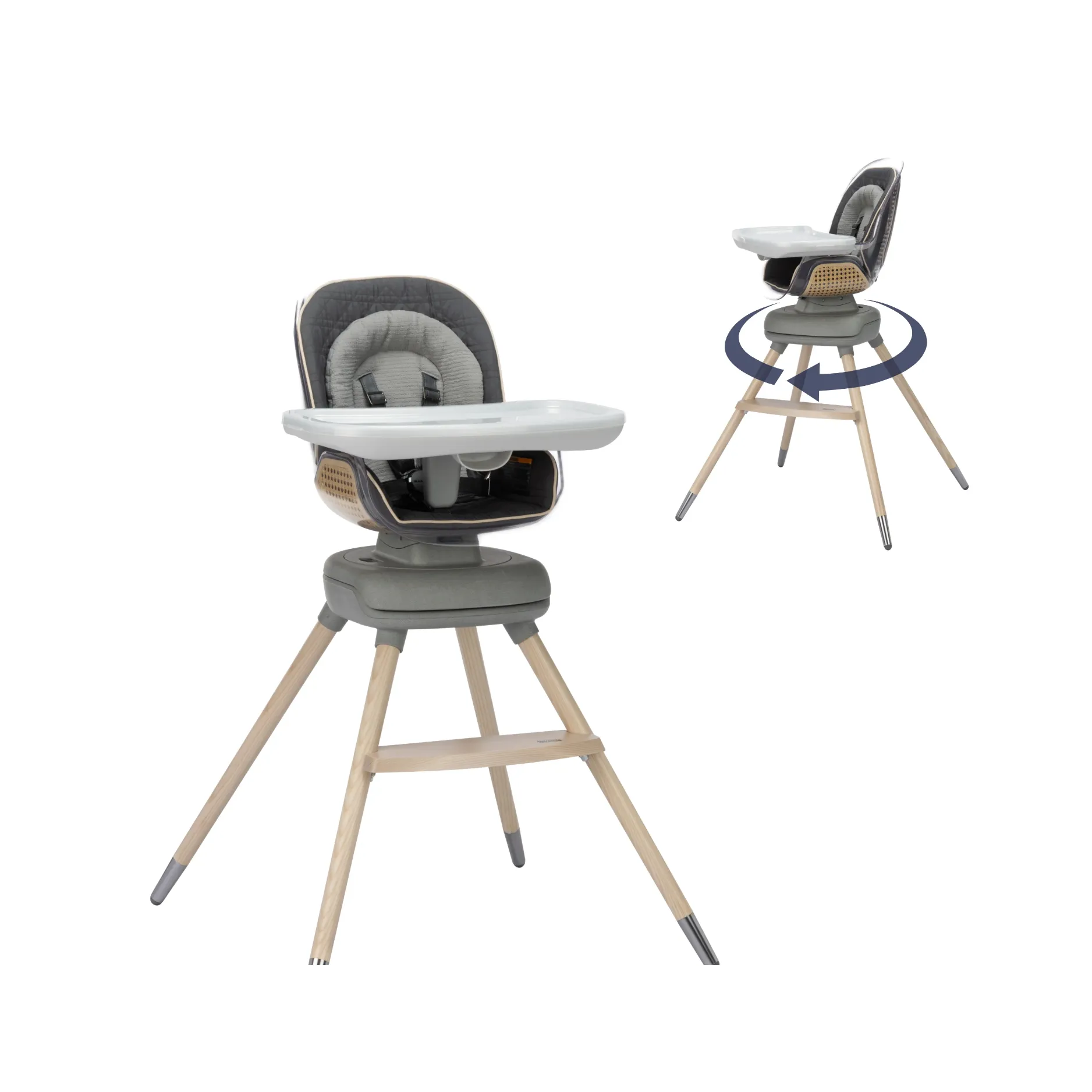 Maxi-Cosi Kiskadee 360° Rotating High Chair - Onyx Heritage