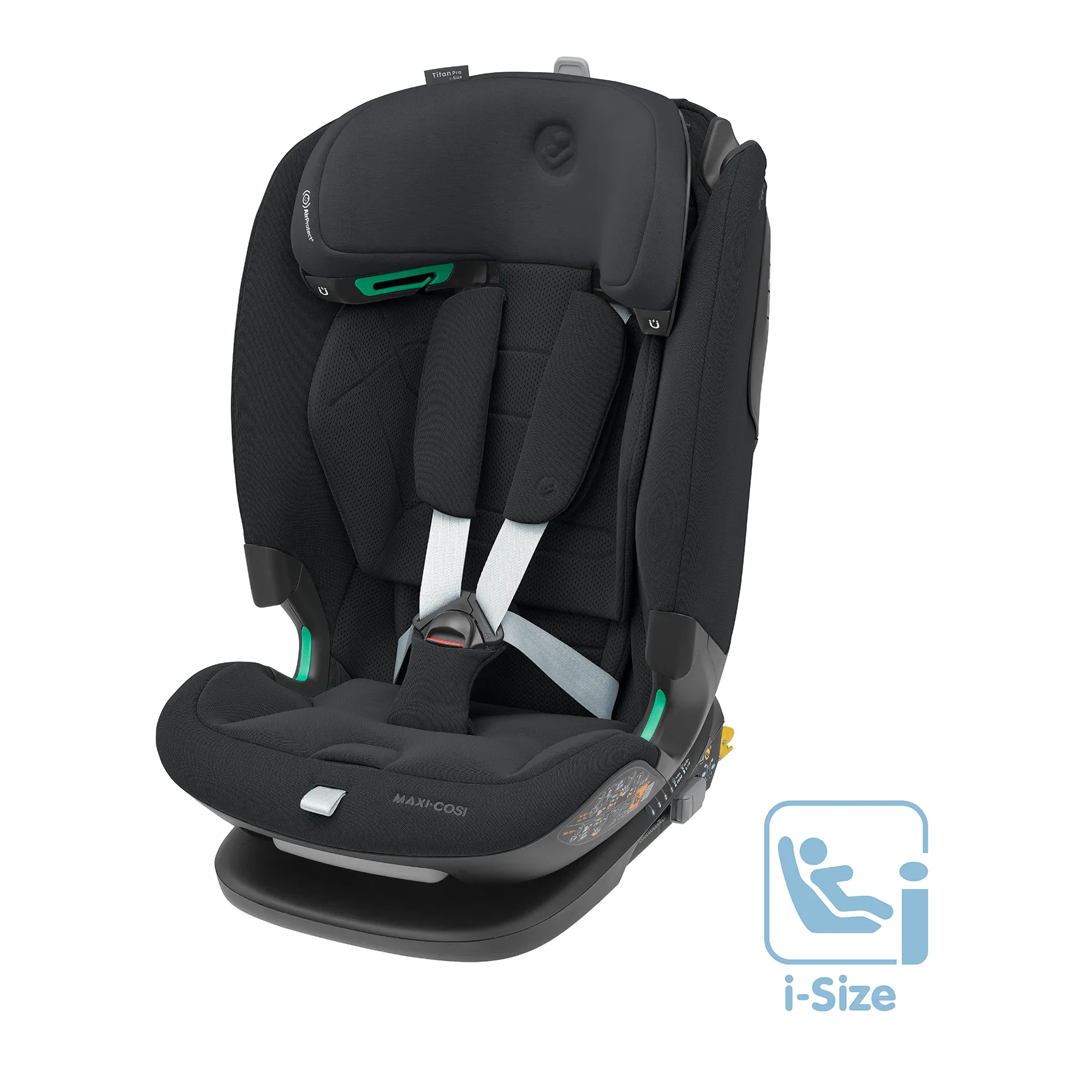 Maxi-Cosi Titan Pro i-Size Car Seat in Authentic Graphite