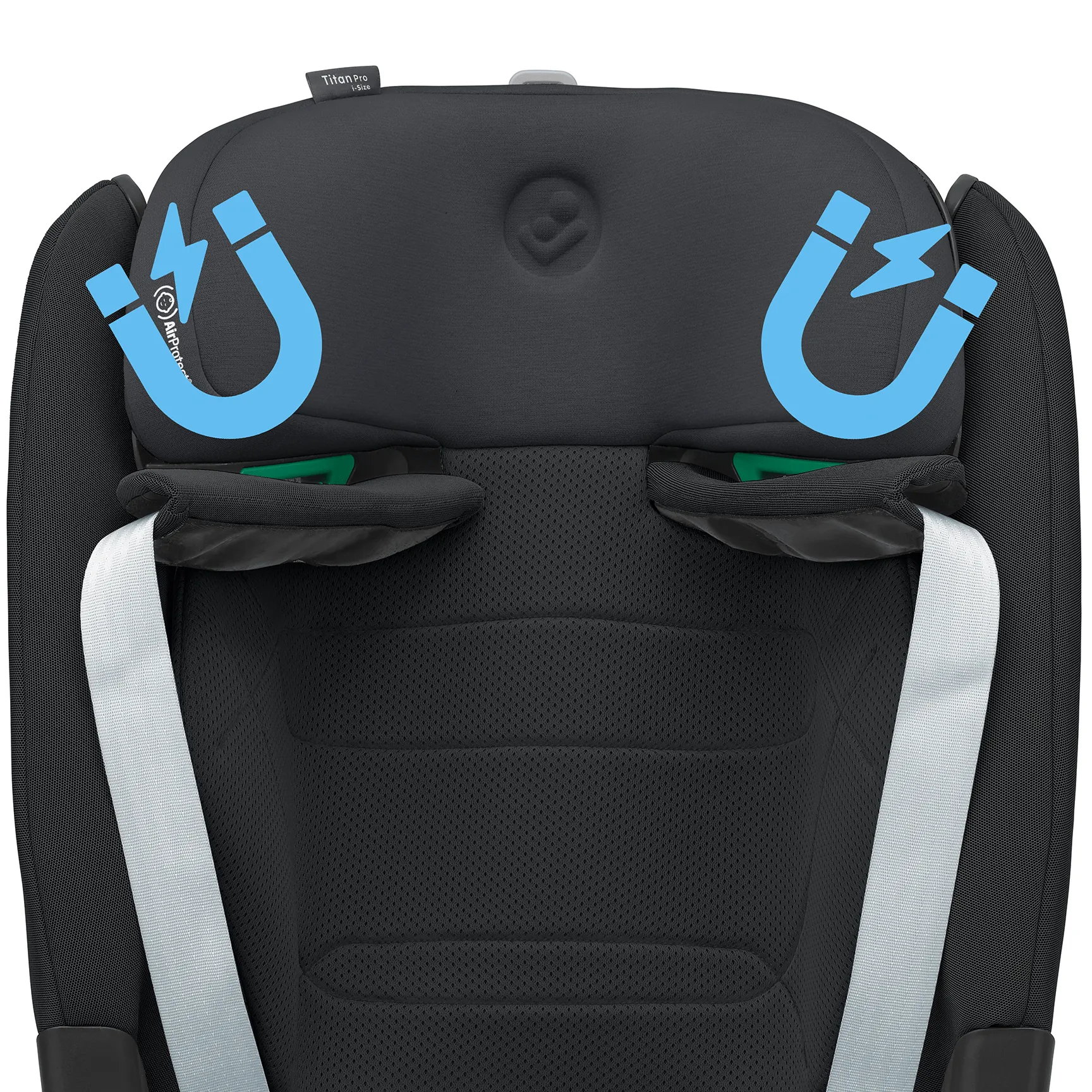 Maxi-Cosi Titan Pro i-Size Car Seat in Authentic Graphite