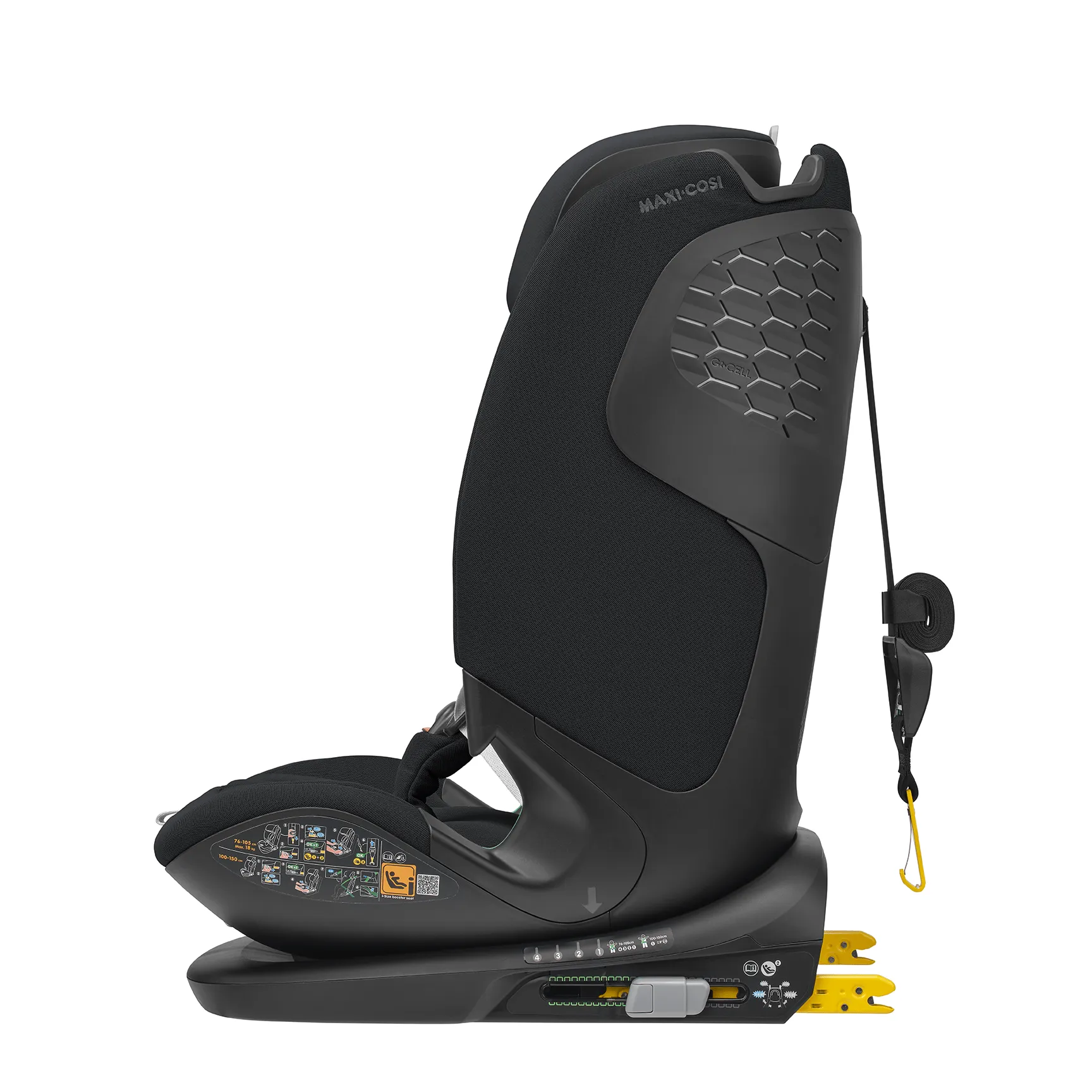 Maxi-Cosi Titan Pro i-Size Car Seat in Authentic Graphite