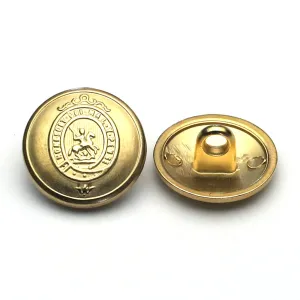 Metal Button Gold Soft