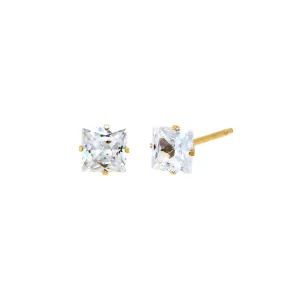Mini CZ Stud Earring