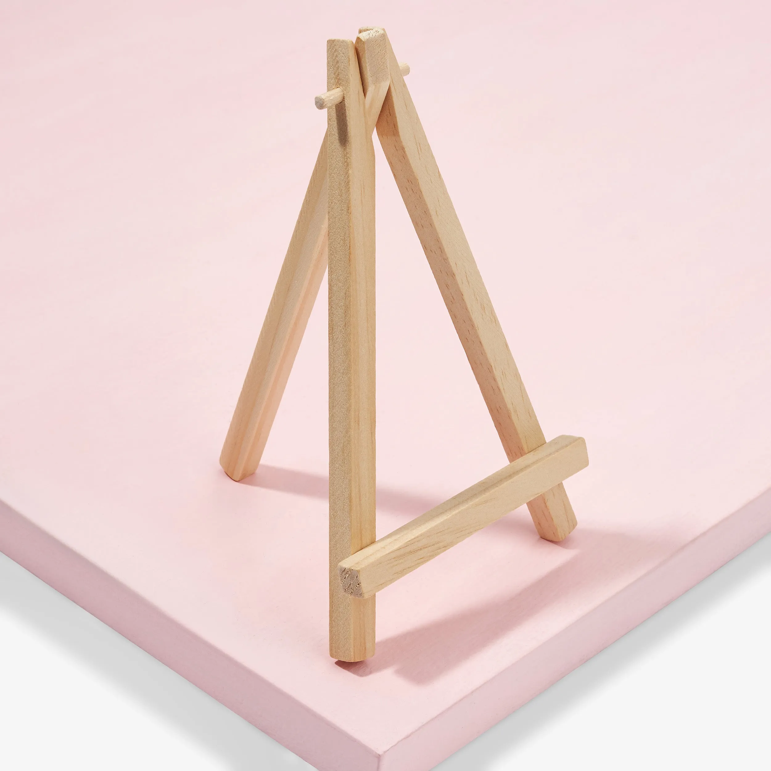 Mini Wooden Easel Table Decroations