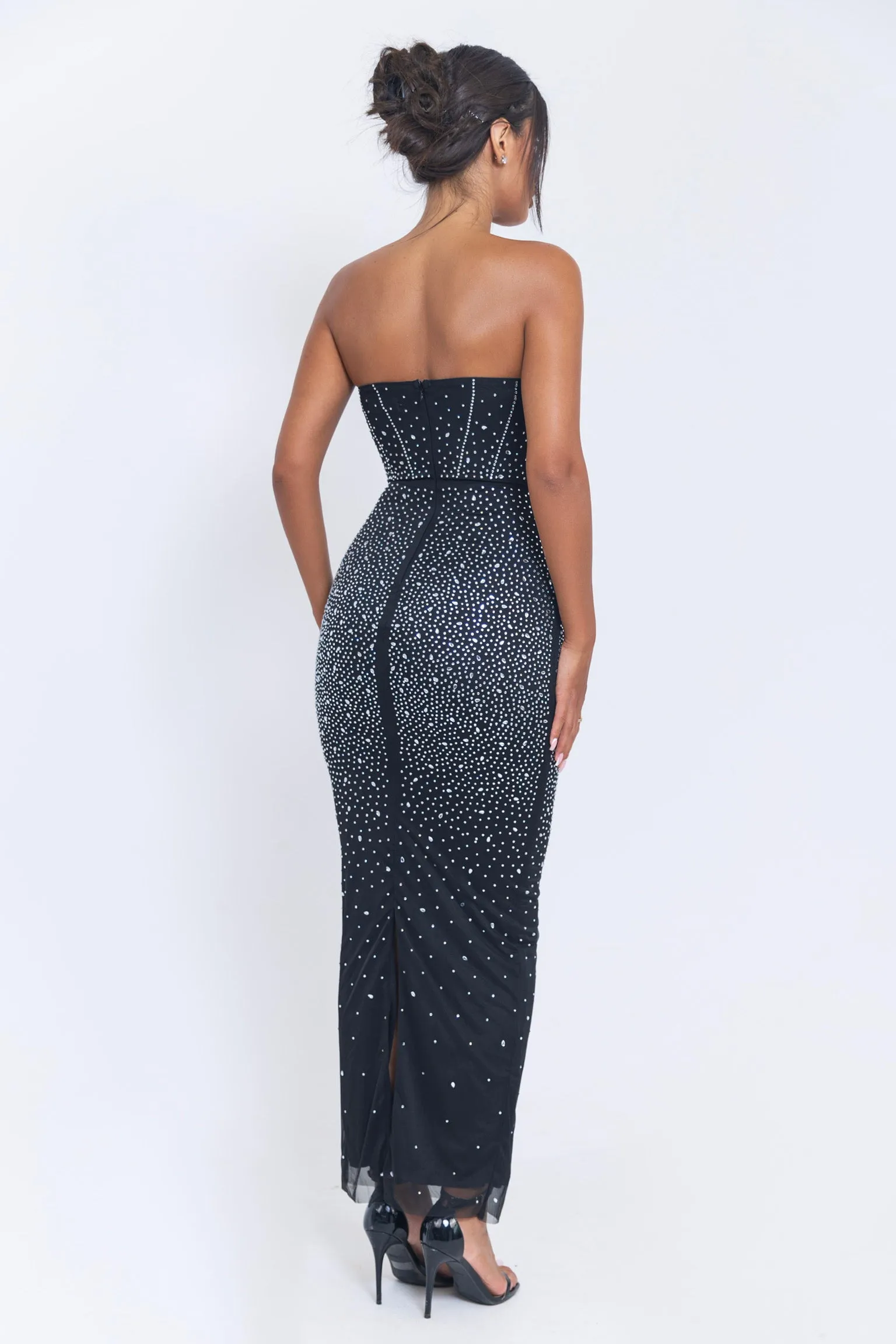 Monet Black Dress