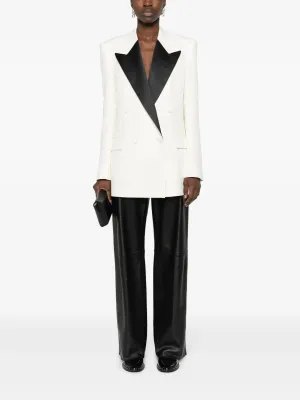 Monochrome Tuxedo Blazer
