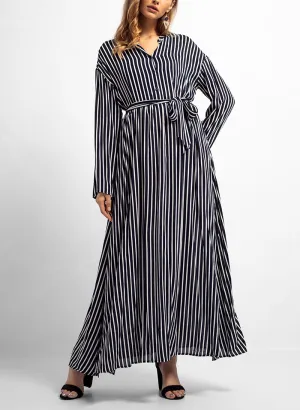 Muslim Large Size Long Shirt Commuting Maxi Dress