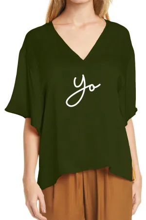 Nara Green Top