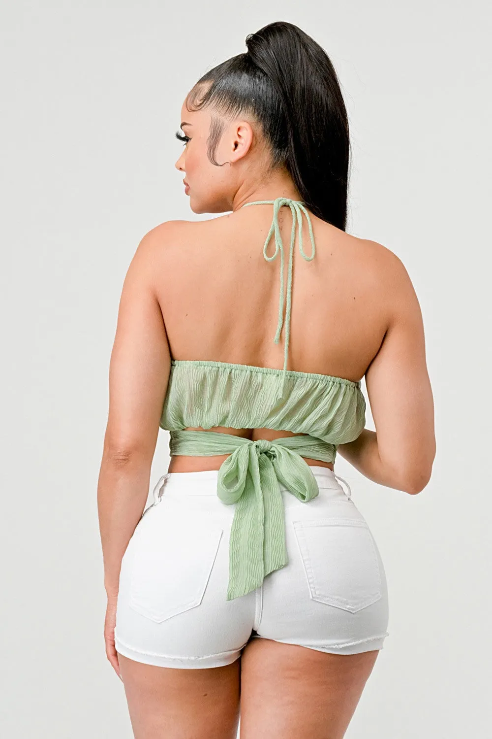 NERVOUS AROUND YOU MINT TOP