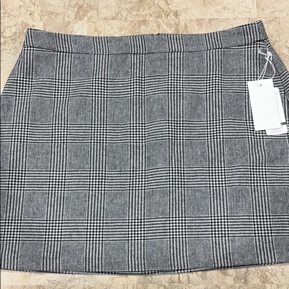 NWT Hudson Plaid Mini A-line Skirt for Work