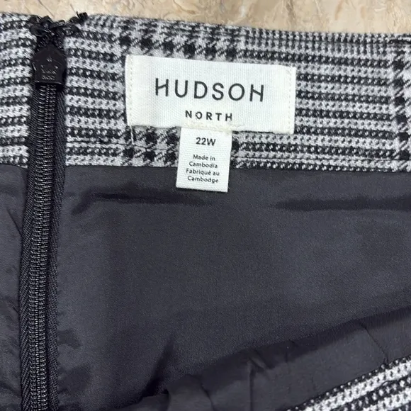 NWT Hudson Plaid Mini A-line Skirt for Work
