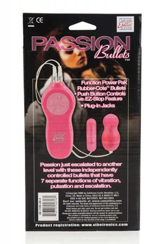 Passion Bullets Slim Bullet & Mini Probe - Pink