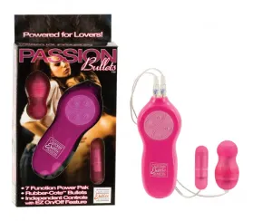 Passion Bullets Slim Bullet & Mini Probe - Pink