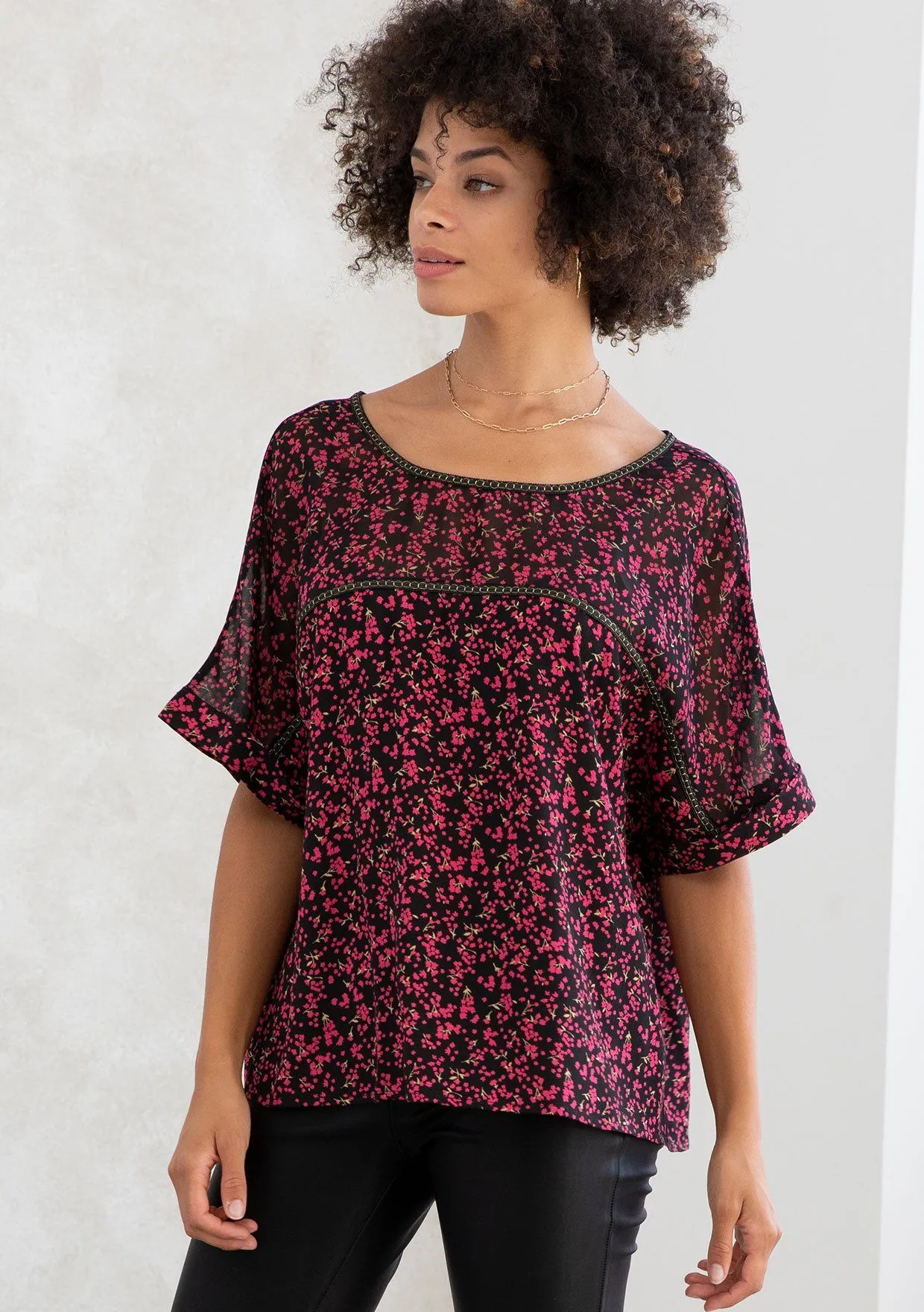 Poppy Short Sleeve Top