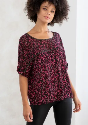 Poppy Short Sleeve Top