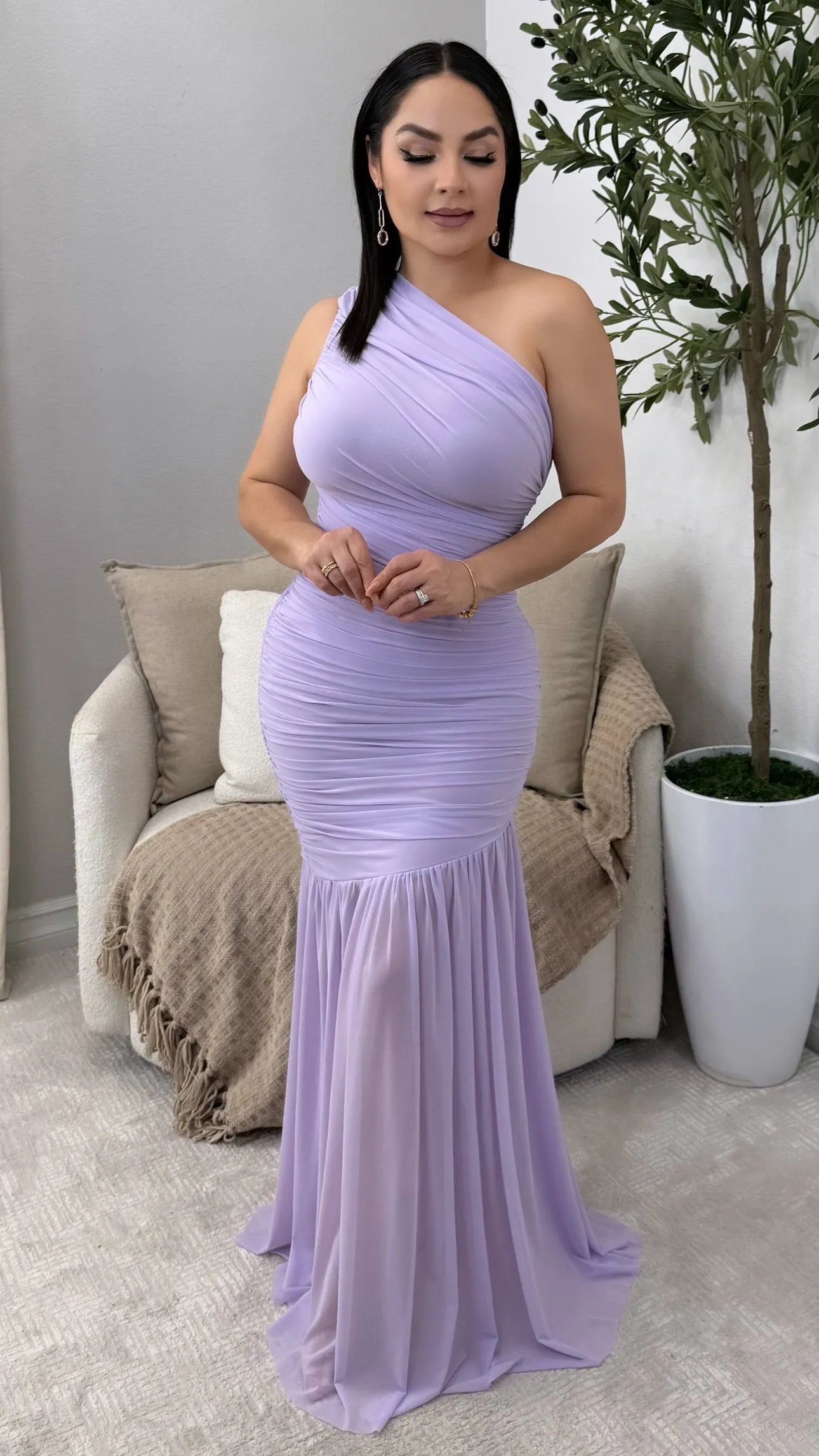 PROVENCE LAVENDER  DRESS
