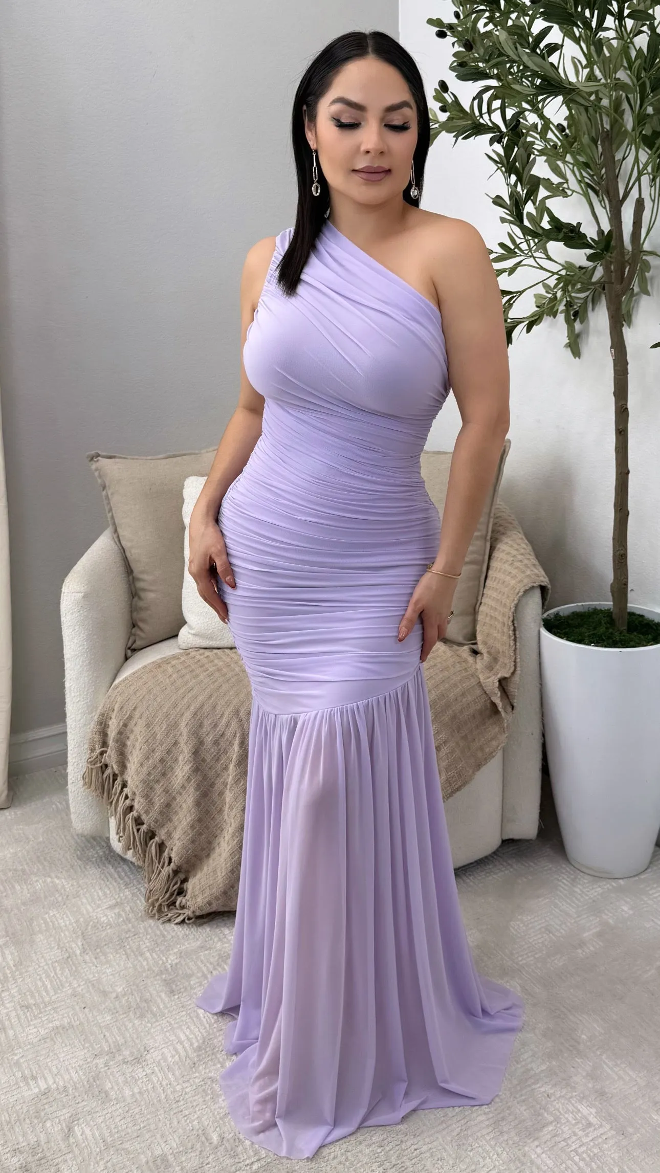 PROVENCE LAVENDER  DRESS