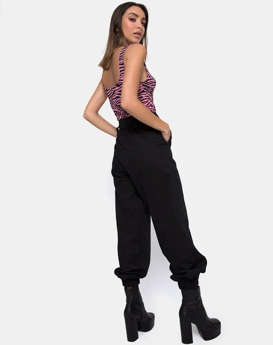 Quanti Bodice in Zip's Zebra Pink