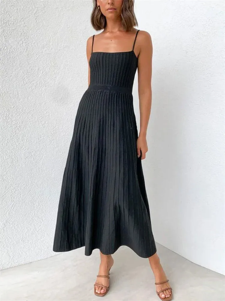 Ribbed Maxi Dress For Women