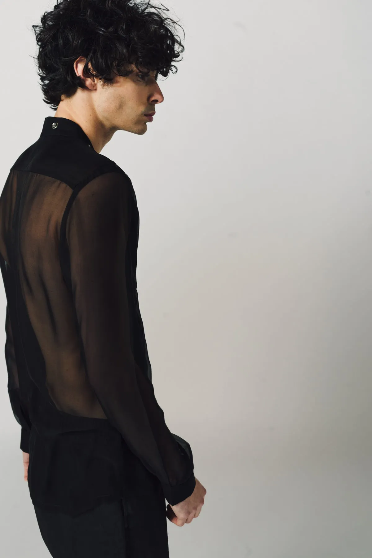RICK OWENS | LARRY FOGPOCKET SHIRT