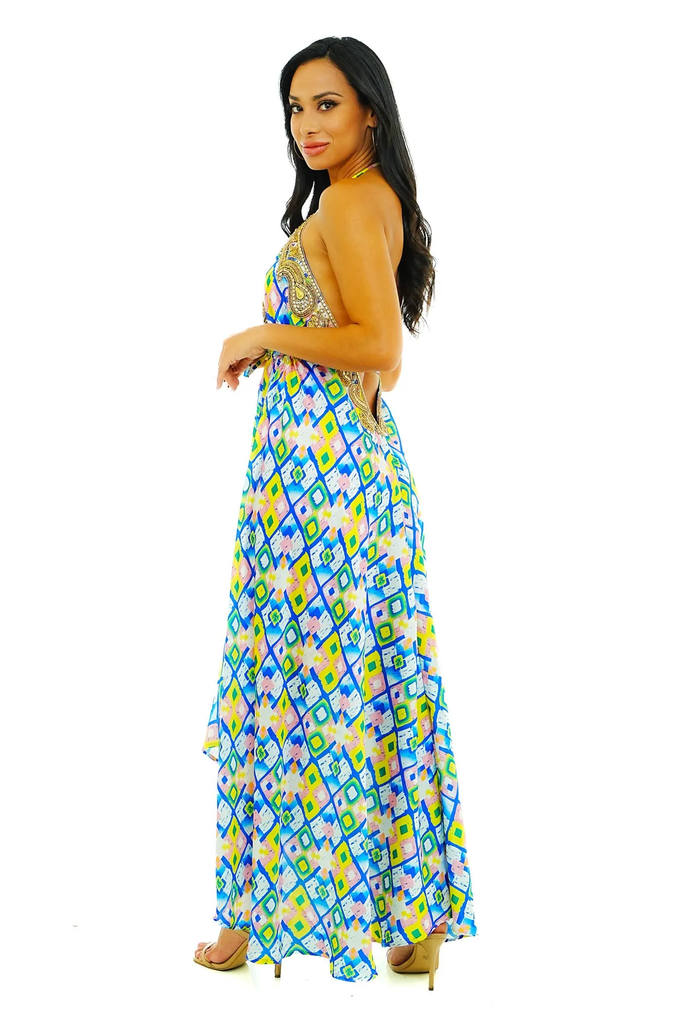 Santorini Scarf Dress